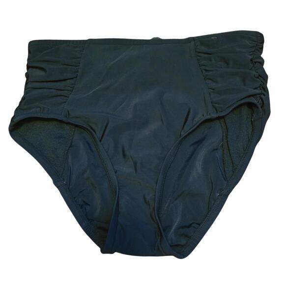 Aqua Green high rise swim bottoms nwt size medium - Picture 1 of 4